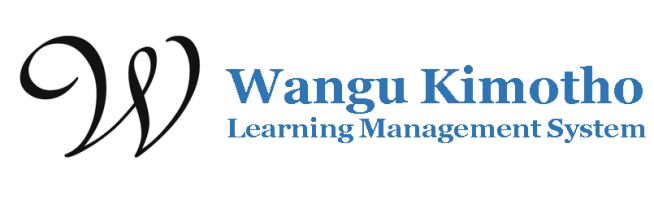 Wangu Kimotho Learning Management System